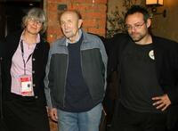 Peggy Gormley, Sol Frieder and Benjamin Ross at the screening of "Torte Bluma" during the 5th Annual Tribeca Film Festival.