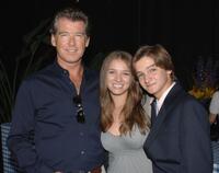 Pierce Brosnan, Ashley Gomez and Hunter Gomez at the First Star's Annual Celebration of Children's Rights.