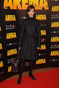 Paz Gomez at the premiere of "El hombre de Arena."
