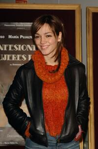 Paz Gomez at the premiere of "Mujeres de 30."