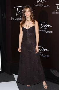 Paz Gomez at the Lancome Gala Dinner celebrating the 15th anniversary of their "Tresor" brand.