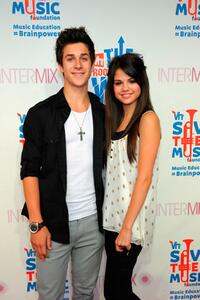 David Henry and Selena Gomez at the 3rd Annual "VH1 Rock Honors" VIP party.