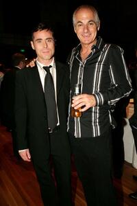 Marcus Graham and Shane Bourne at the after party of the opening night of "12 Angry Men."