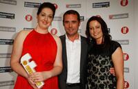 Erin White, Marcus Graham and Zyra McAuliffe at the Inside Film (IF) Awards.