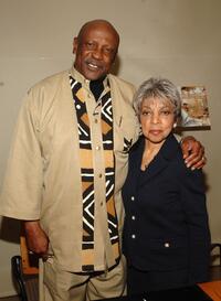 Louis Gossett, Jr. and Ruby Dee at the "Campaign for The Ossie Davis Endowment."