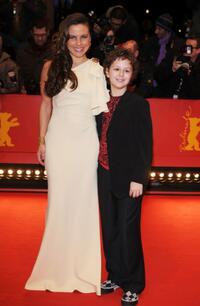 Kate del Castillo and Aidan Gould at the 58th Berlinale Film Festival.