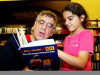 Elliott Gould and Donna Kahen Talei at the Anti-Defamation League 'Close the Book on Hate the 3rd annual nationwide campaign.