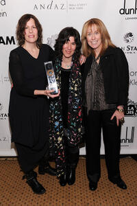 Producer/co-writer Anne Rosellini, Debra Granik and producer Alix Madigan Yorkin at the IFP's 20th Annual Gotham Independent Film Awards.
