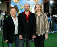 Kelly Asbury, Conrad Vernon and Andrew Adamson at the Los Angeles premiere of "Shrek 2."
