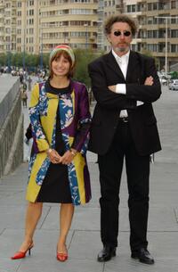 Ariane Ascaride and Robert Guediguian at the photocall of "Mon Pere est Ingenieur."