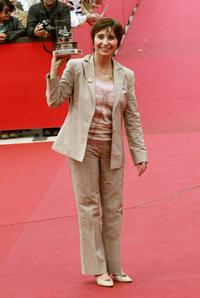 Ariane Ascaride at the closing day of Rome Film Festival (Festa Internazionale di Roma).