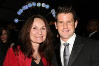 Beth Grant and Richard Kelly at the Airborne and AFI FEST 2007 presented by Audi "Southland Tales" after party.