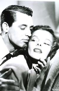 An Undated File Photo of Cary Grant and Katharine Hepburn.