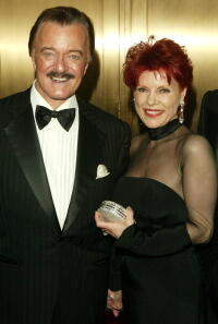 Robert Goulet and his wife at the 59th Annual Tony Awards at Radio City Music Hall.