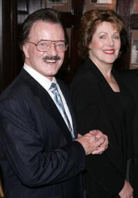 Robert Goulet and Lynn Redgrave at the 2005 Drama Desk Awards nominations at the Friars Club.