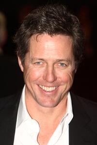 Hugh Grant at the London premiere of "Did You Hear About the Morgans."