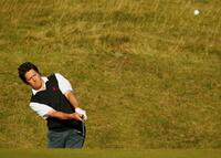 Hugh Grant at the The Alfred Dunhill Links Championship.