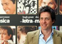Hugh Grant at the photocall to promote his new film "Music and Lyrics".