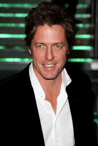 Hugh Grant at the world premiere of "The Golden Compass".