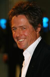 Hugh Grant at the world premiere of "The Golden Compass".
