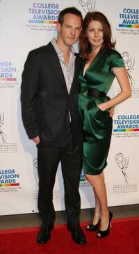 Jason Gray-Stanford and Margot Boecker at the 30th Annual College Television Awards.