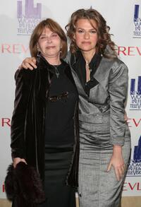 Lee Grant and Sandra Bernhard at the Women in Film and Televisions Annual Muse Awards.