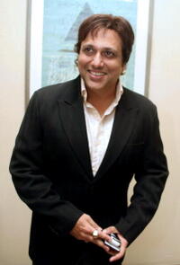 Govinda at the launch party for the film "Kambakkht Ishq."