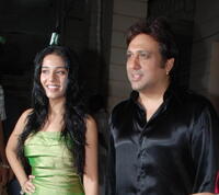 Amrita Rao and Govinda at the party for the film "Life Partner."