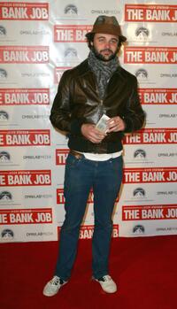 Gyton Grantley at the Australian premiere of "The Bank Job."