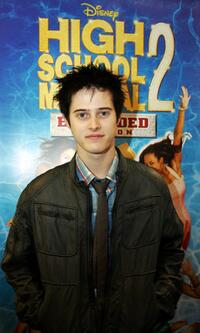 Lucas Grabeel at the promotional tour of "High School Musical."