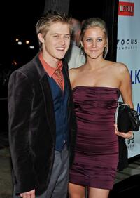 Lucas Grabeel and his sister at the Los Angeles premiere of "Milk."