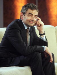 Rowan Atkinson during the broadcast of the German TV-show "Wetten, dass...?"