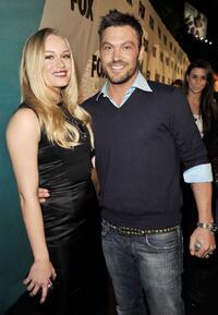 Leven Rambin and Brian Austin Green at the Fox TV's Winter All-Star Party.
