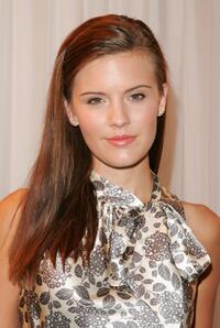 Maggie Grace at the Tommy Hilfiger Collection 2008 Fashion Show.