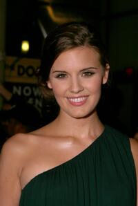 Maggie Grace at the premiere of "The Jane Austen Book Club."