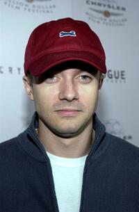 Topher Grace at the premiere of "Cry Wolf".