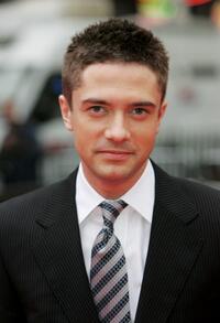Topher Grace at the UK film premiere of "Spider-Man 3".