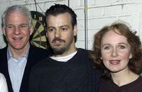 Steve Martin, Rupert Graves and Kate Burton at the Royale Theatre in New York City.