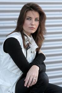 Vanessa Gravina at the photocall of the Italian TV series "Polstrada."