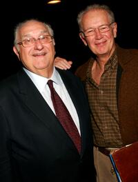 Chuck Fries and Bruce Gray at the afterparty of "We'll Never Be Young Again: Remembering The Last Days of JFK."