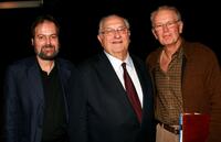 Pete Riesenberg, Chuck Fries and Bruce Gray at the afterparty of "We'll Never Be Young Again: Remembering The Last Days of JFK."