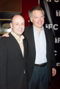 Todd Graff and Jonathan Sehring at the New York premiere of "Camp" at the Ziegfeld Theater.