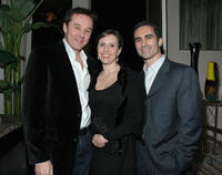 Currie Graham, Larissa Laskin and Guest at the Kathy Griffin's Annual Christmas Cocktail Bash Benefiting Toys for Tots in California.