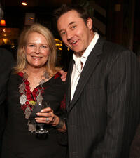 Candice Bergen and Currie Graham at the Boston Legal Wrap party in California.