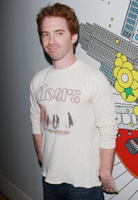 Seth Green at the backstage after an appearance on MTV's Total Request Live.