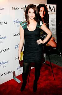 Ashley Greene at the December Maxim Issue with Ashley Greene.