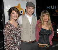 Ashley Greene, Kellan Lutz and Director Catherine Hardwicke at the premiere of "Sex Drive."