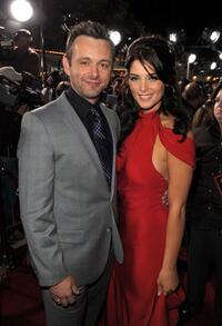 Michael Sheen and Ashley Greene at the California premiere of "The Twilight Saga: New Moon."
