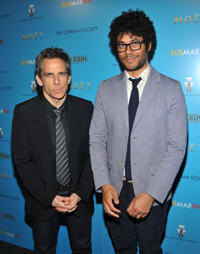 Ben Stiller and Richard Ayoade at the New York premiere of "Submarine."