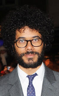 Richard Ayoade at the England premiere of "Submarine" during the 54th BFI London Film Festival.